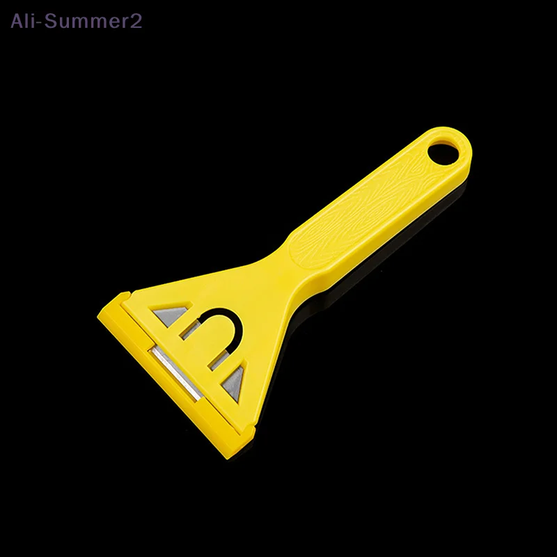 {Summer2}Multi-Purpose Non-Scratch Plastic Scraper Grout Cleaning Tool For Glass Ceramic Tile Kitchen Bathroom Window Scraper image 4