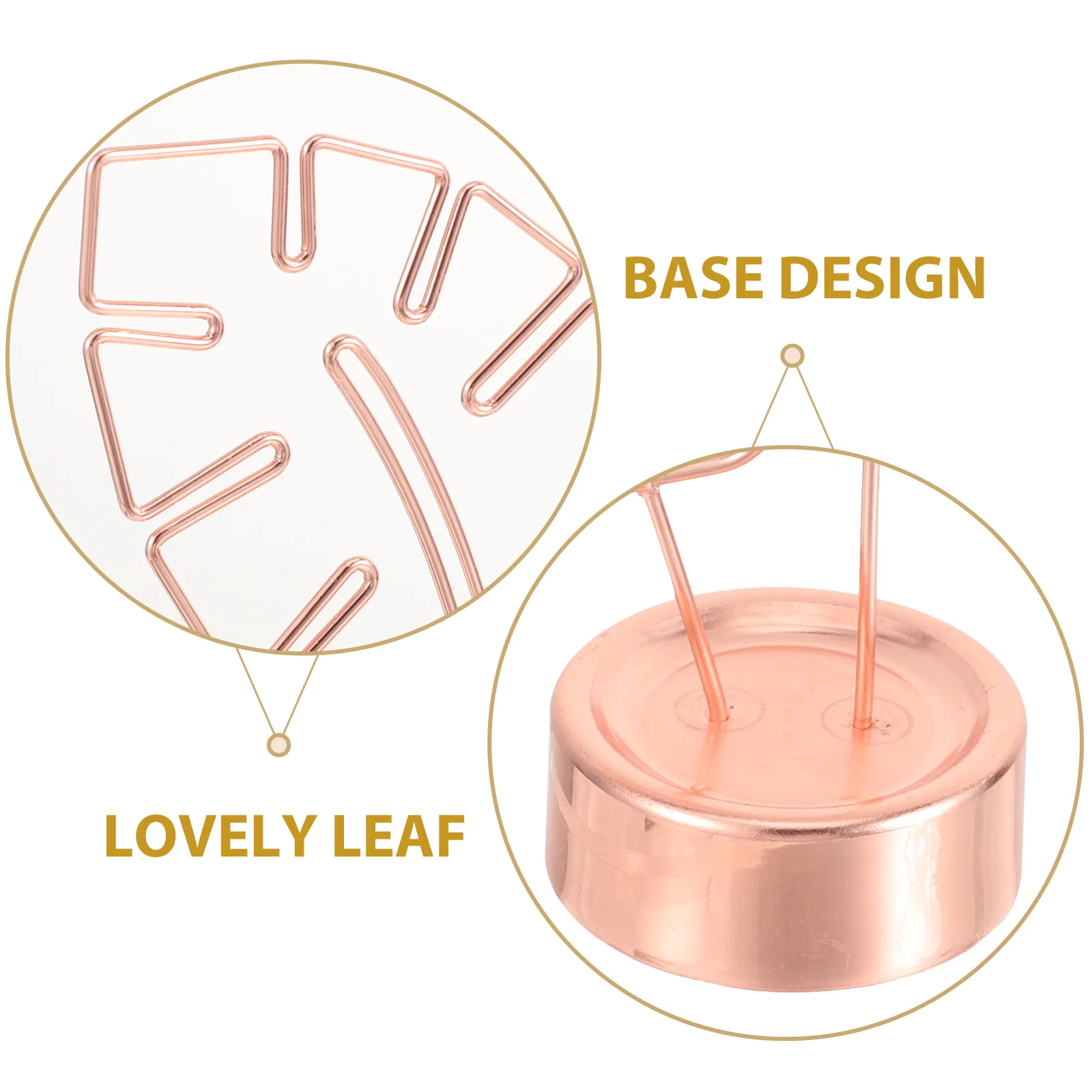 Note Folder Trays Picture Fixed Clips Business Card Holder Desktop Clamp Tabletop Photo Stainless Steel Party Memo