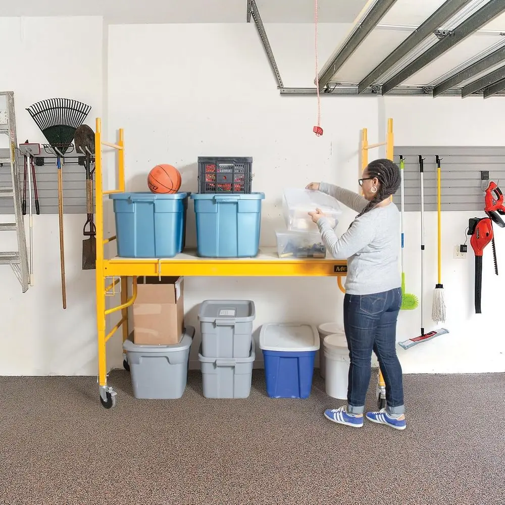 6' Baker-Style Scaffold - 1,000-Lb. Capacity, Steel, Model# I-CISC