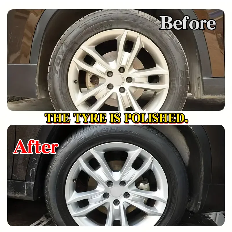 Black Interior Plastic Restorer, Car Dashboard Wax, Anti-Aging Anti-Whitening, Tire Shine, Leather Seat Care, Auto Maintenance