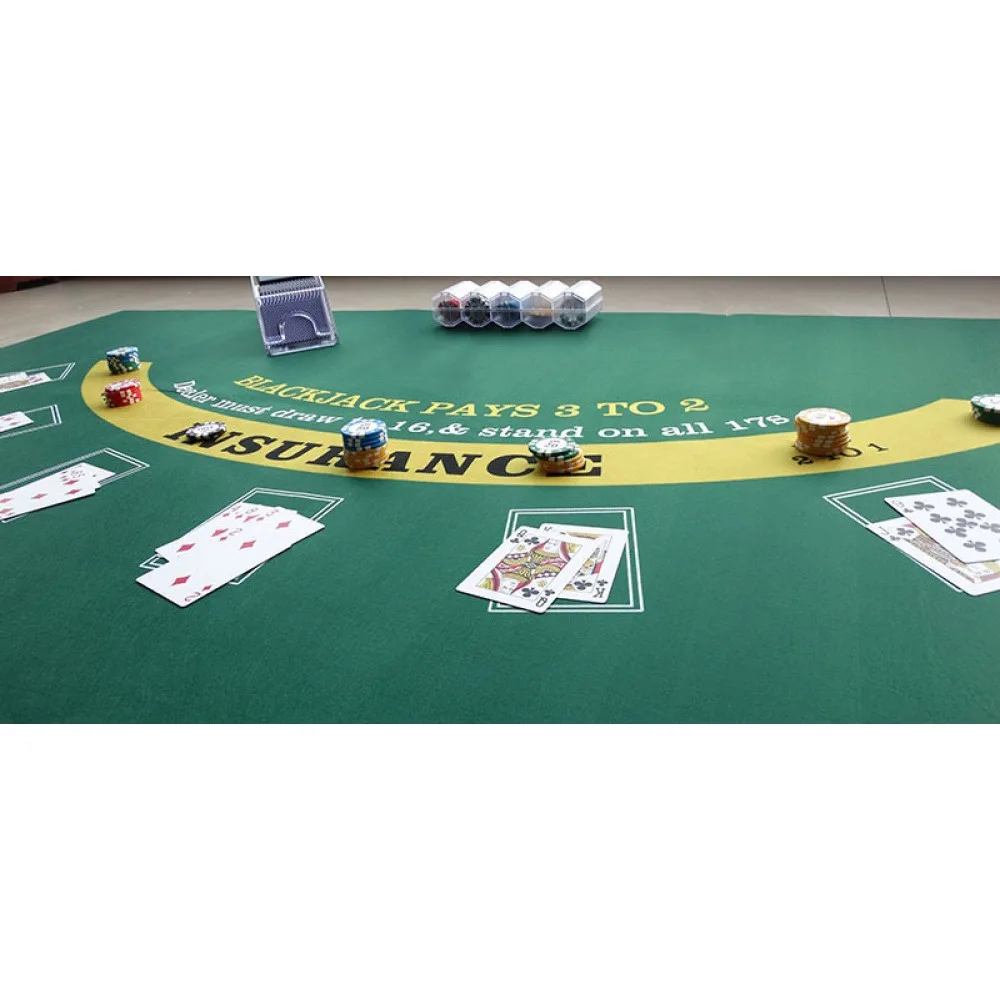 180x90 سنتيمتر بوكر مفرش المائدة غير المنسوجة النسيج Blackjack لعبة مفرش المائدة الألعاب الترفيه كازينو الملحقات المهنية