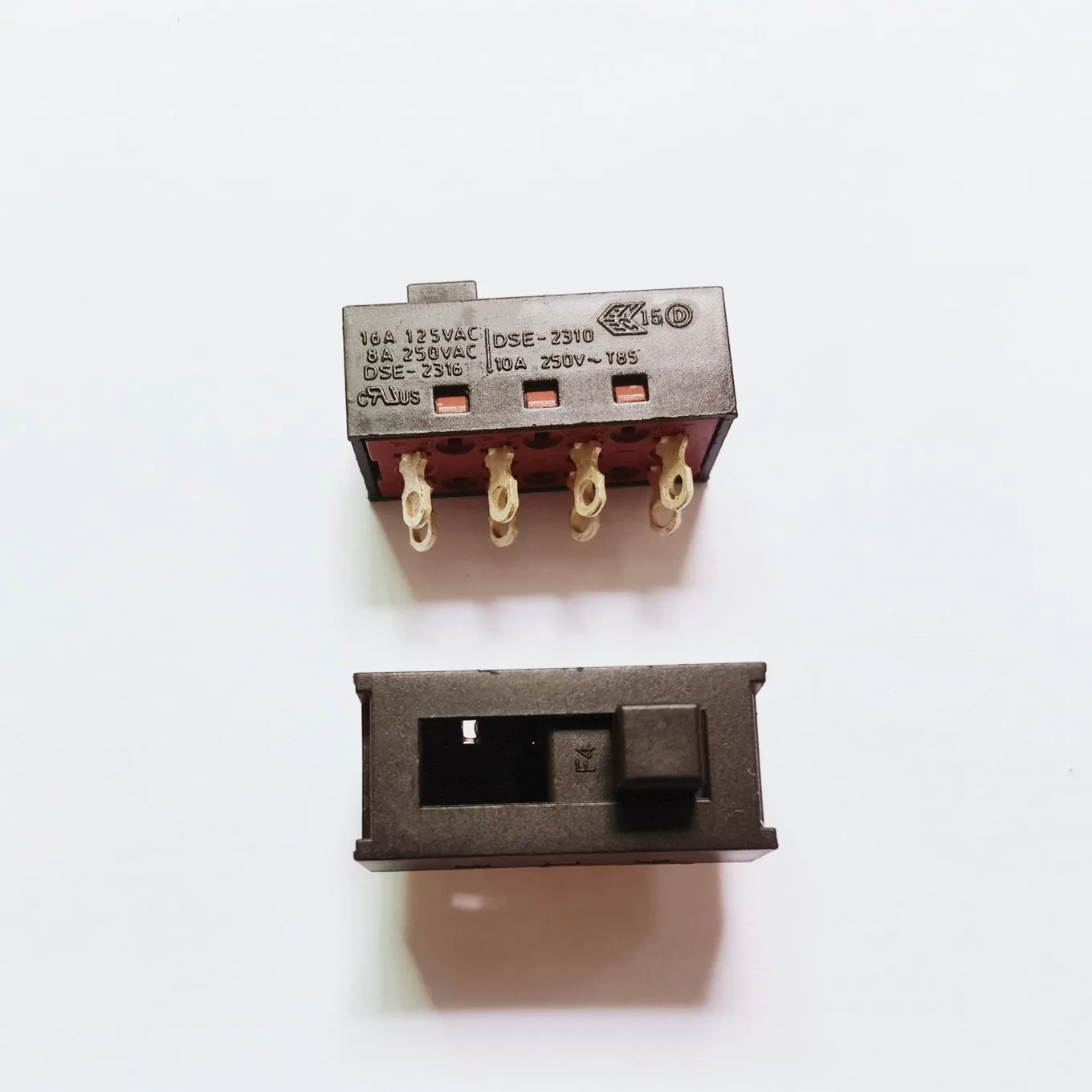 Original new 100% DSE-2310 DSE-2316 8A250VAC 8pin 3gear toggle switch slide switch