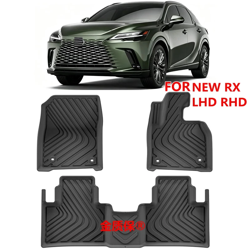 Use for RHD 2025 new LEXUS RX450 RX350 car carpet custom car floor mat trunk mat LEXUS RX450h RX350 waterproof car floor mat RHD