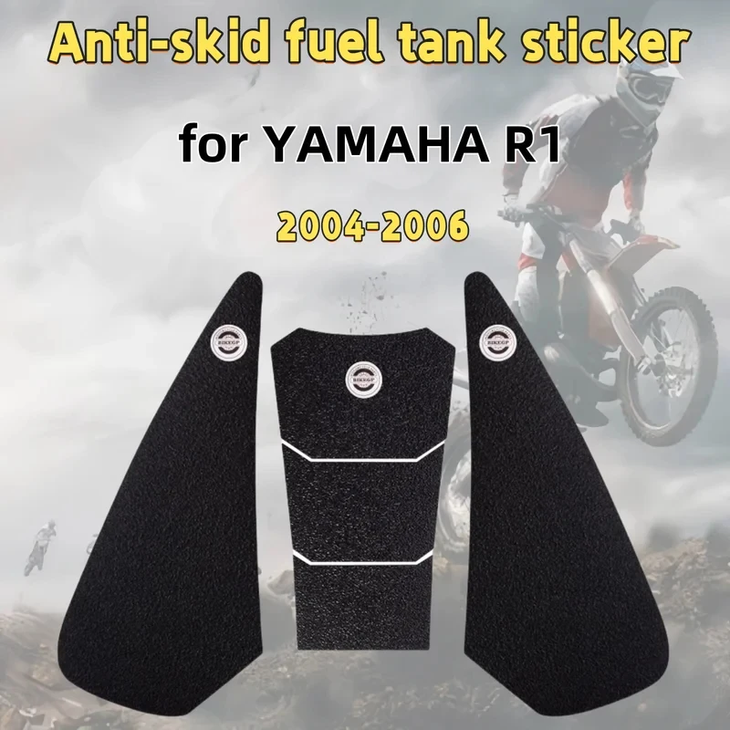 

for YAMAHA R1 2004-2006 fuel tank sticker fishbone sticker anti-slip protection side sticker car sticker motorcycle