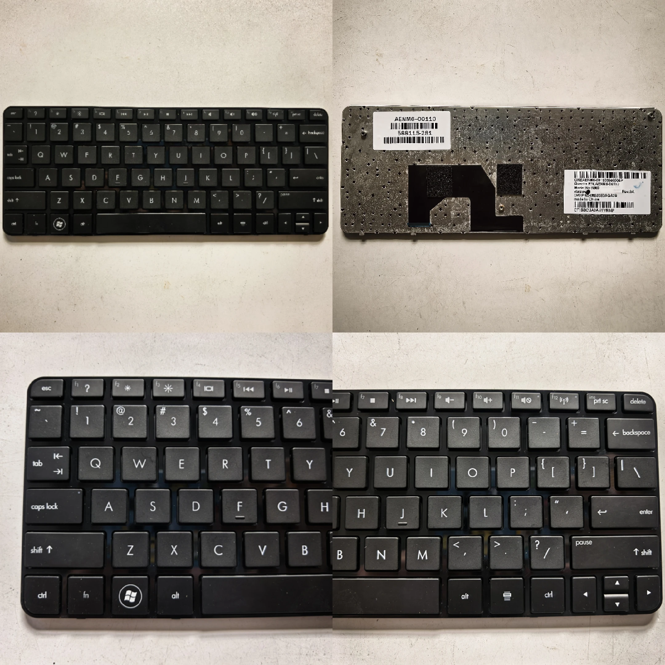 Американская раскладка, новая клавиатура для ноутбука HP Mini210-1049 1097 1022 1055 1053VU HSTNN-Q46C 1051TU Mini 210-1044 1054 1006 588115-281