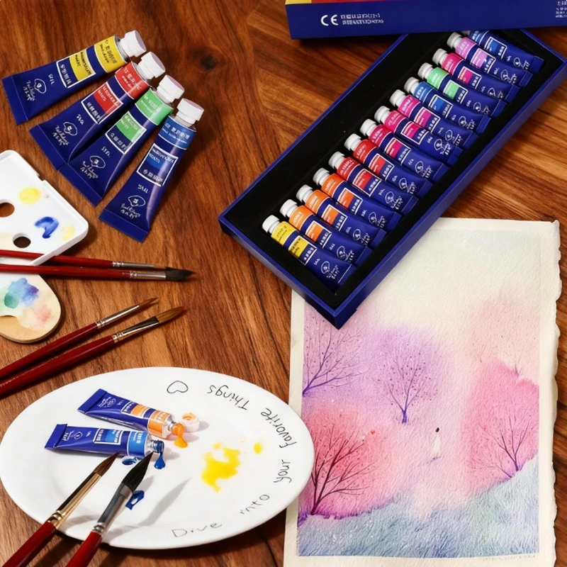 

14 цветов, 5 мл, акварельная краска, цветной порошок высокой чистоты, не легко меняется, цветная живопись, граффити, иллюстрация, дизайн, маникюр