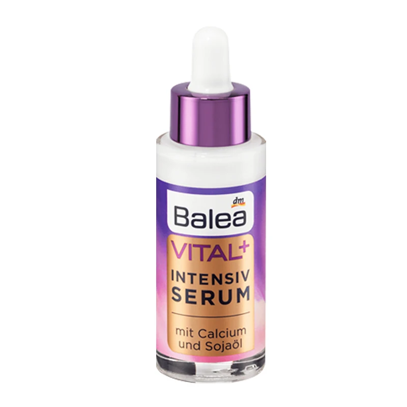 Germany Balea Vital+ Intensive Effective Serum for 55+ Mature Skin Argan Oil VitaminE Tighten Nourishing Skin Anti Wrinkle Aging