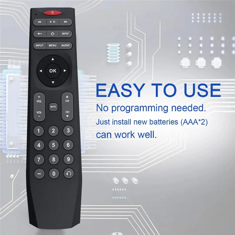 A52T para JVC RMT-JR04 Control remoto de repuesto-para piezas de reparación de Control remoto RMT-JR04