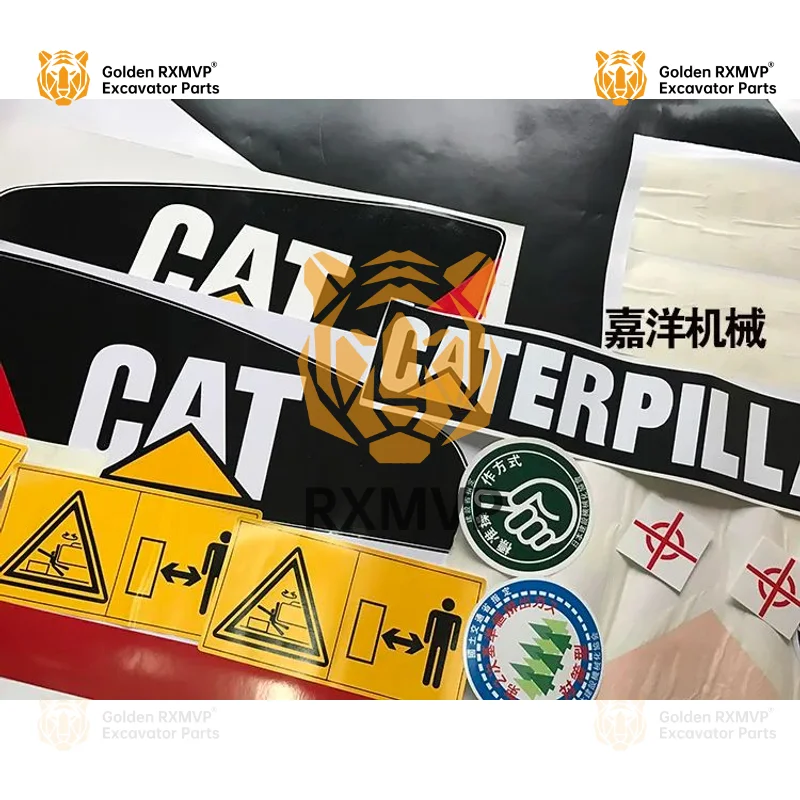 For Caterpillar cat excavator sticker cat200 307 308 312 320 336 339b C D full body sticker