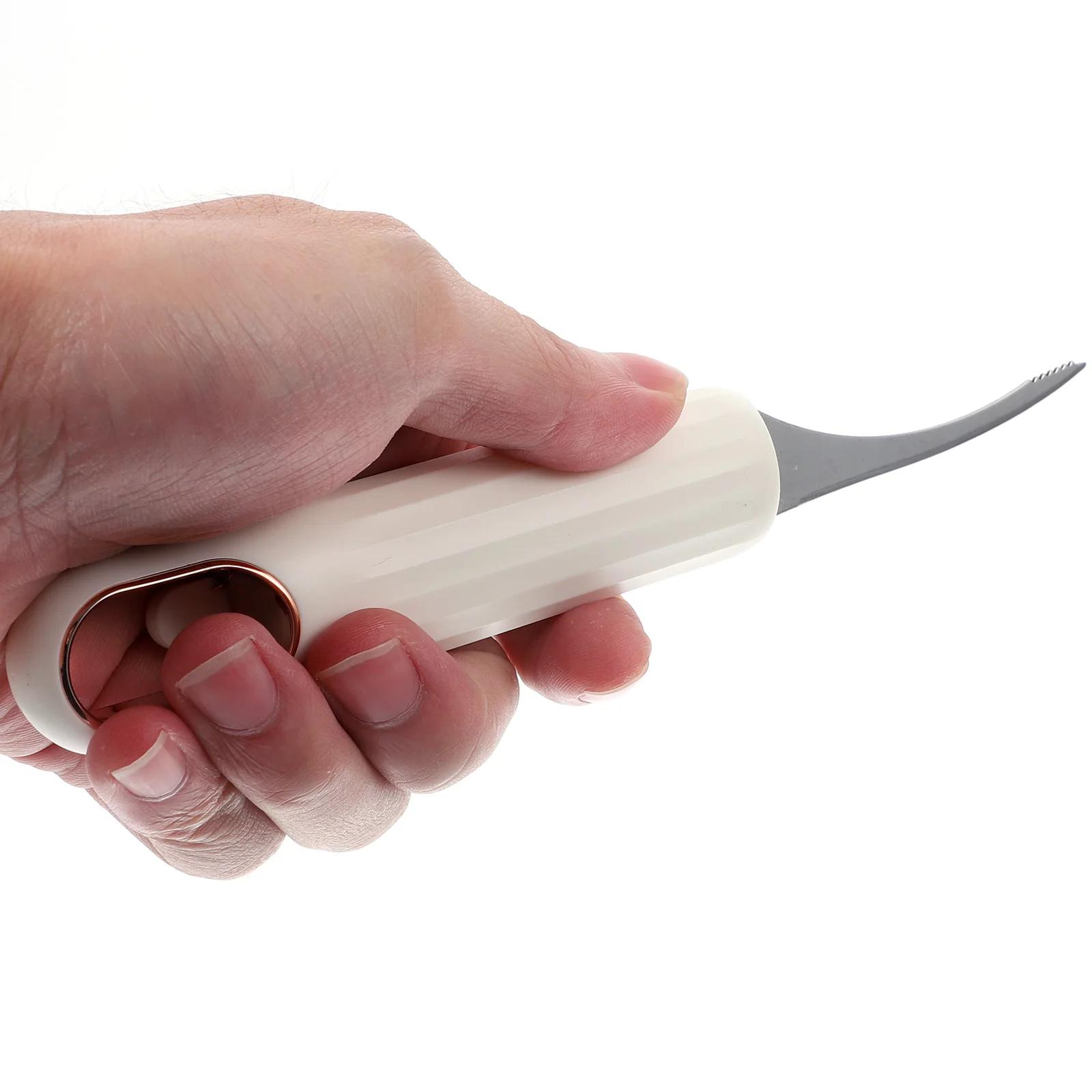 

Shrimp Peeler Kitchen Gadgets Stainless Steel Plastic Safe Use Ergonomic Design Peel Remover Portable Cleaner Fish