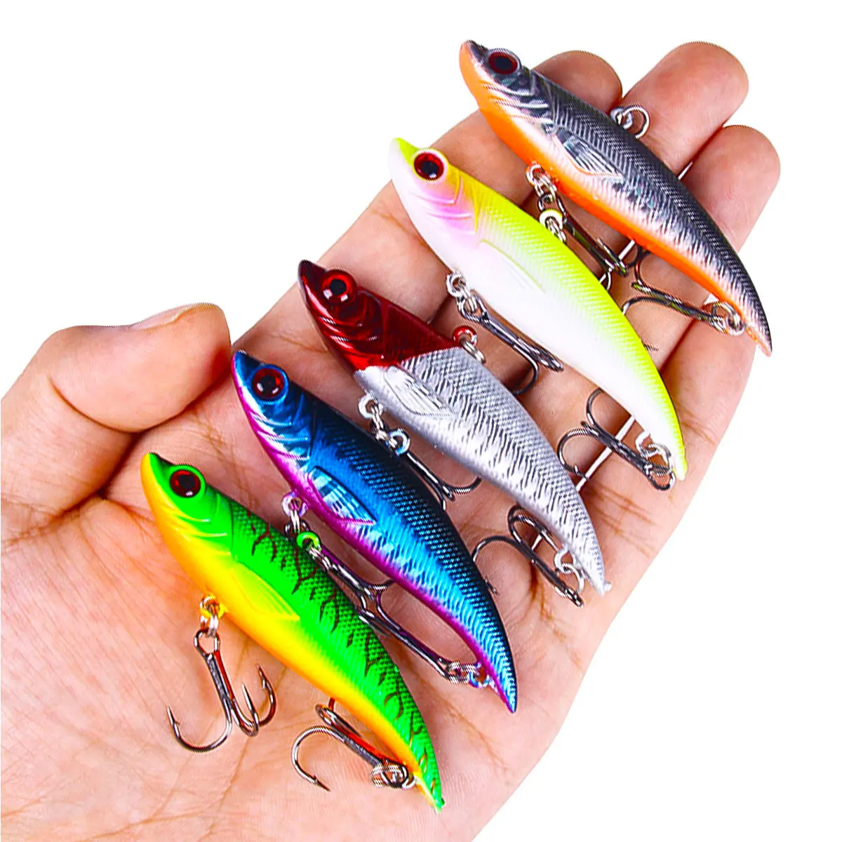 Rattlin Vib Lures 7.5Cm-11.6 Long Casting Sinking Wobbler Spinner Hard Bait Winter Ice Sea Fishing Lures Trolling Carp Fishing