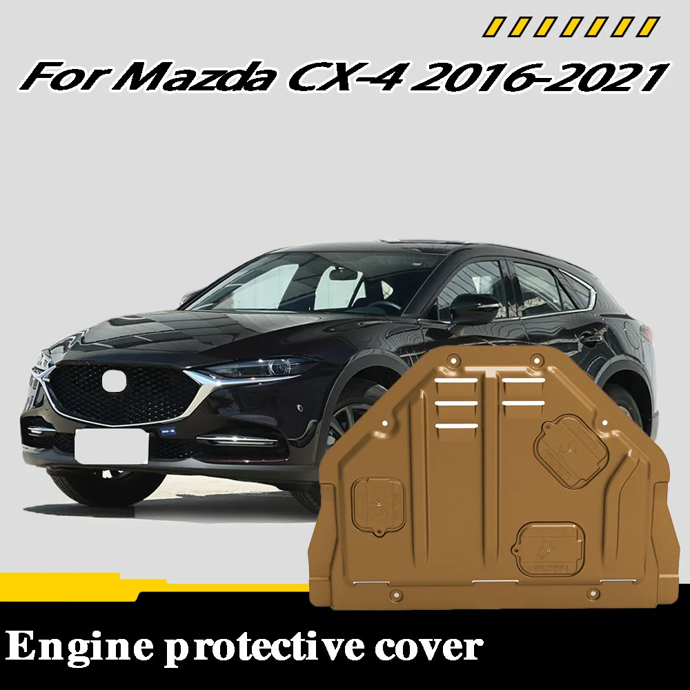 

Vehicle - Specific Splash - Proof Durable Sturdy Engine Undercover And Lower Mudguard For Mazda CX-4 2016-2021 2.0L 2.5L