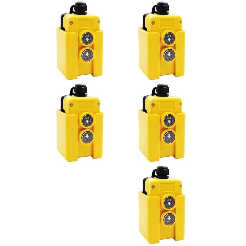 5X Dump Trailer Remote Control Switch 12V DC Up Down Control Switch Hydraulic Pump Power Acting Lift Unloading Truck-A91R