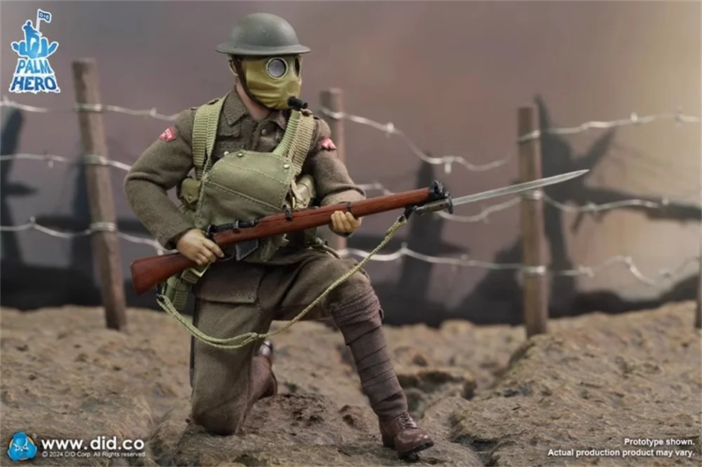 Heiße Verkäufe DID XB80028 Die Britische Soldat Puppe Braun Action Figur Komplettes Set Keine Plattform Geschenk Für Fans Sammeln 1/6