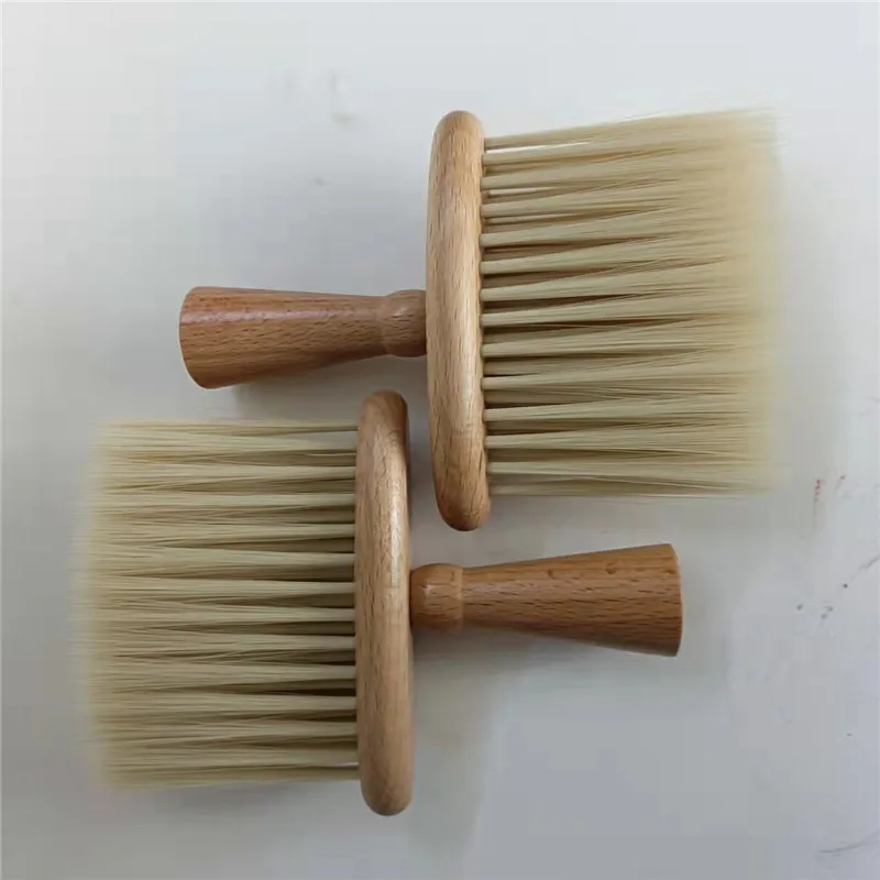 3Pcs Solid Wood Cleaning Brush Car Auto Interior Dashboard Seat Maintenance Soft Hair Cleaning Duster Brushes