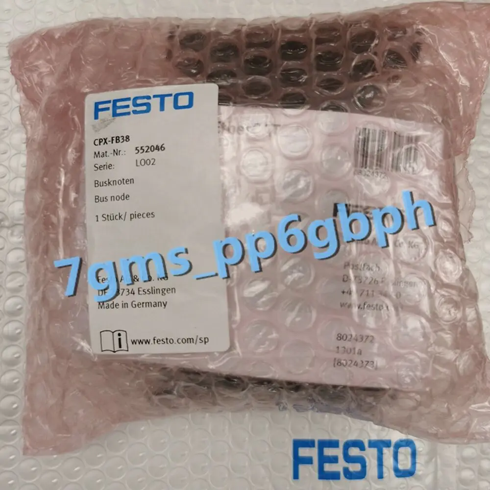 

1 PCS NEW FESTO CPX-FB38 552046 bus node