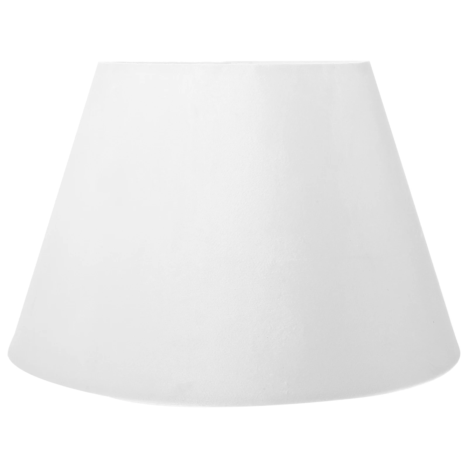 

European Style Lampshade 30cm White Cloth Cover E27 E14 Bedroom Study Living Lampshades Small Desk Wall Shades Accessories