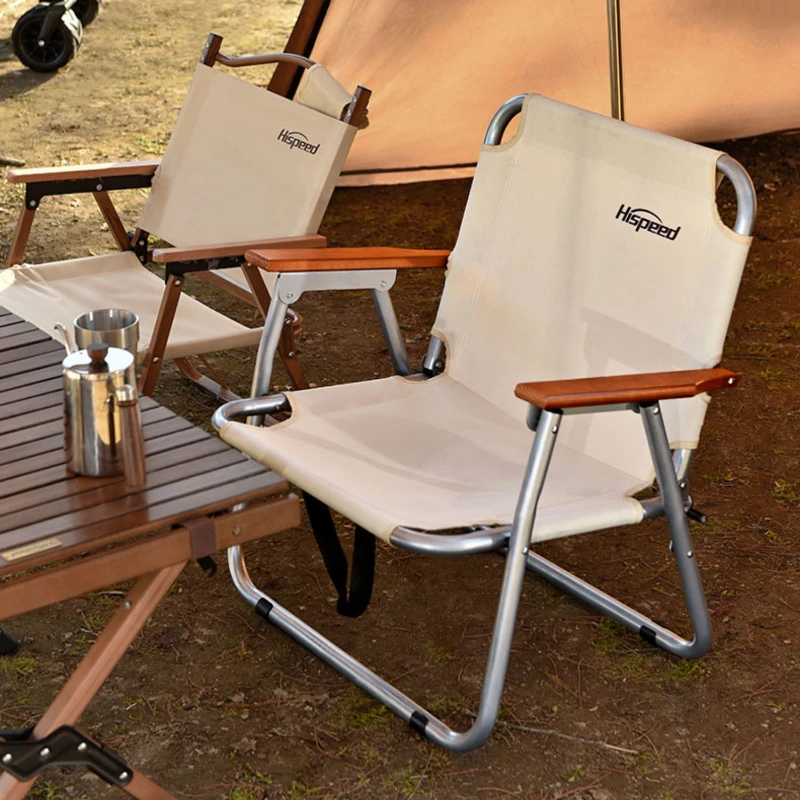 

Outdoors Fold Beach Chair Portable Camping handrail Sand Beach Chairs Director Ultralight Silla Plegable Garden Furniture QF50BC
