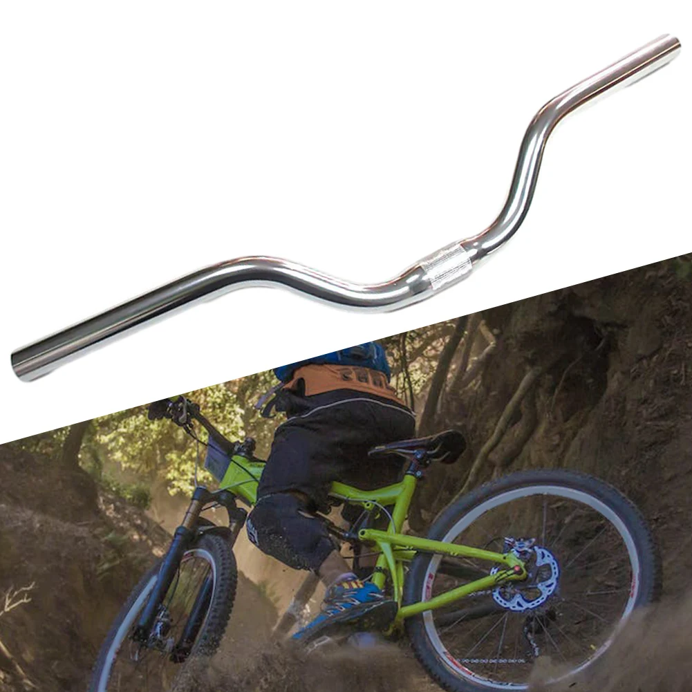 25.4x560mm Bike Handlebar 560mm 25.4mm Handle Bar Downhill XC DH Bicycle Handbar Swallow-shaped Handlebar Bike Accessories Parts