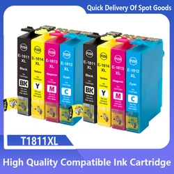 Compatible Ink Cartridges For EPSON 18XL T1811 T1814 For Epson XP-412 XP-215 XP-315 XP-415 XP-212 XP-33 XP-225 XP-322 Printer