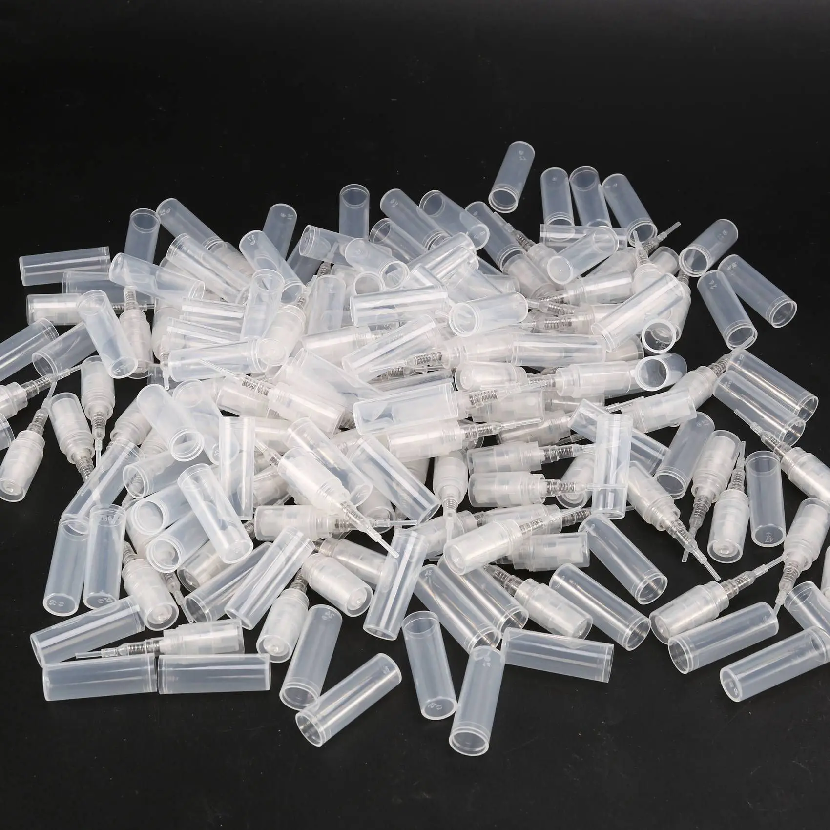 

ABMS-Мини прозрачный 2 мл спрей пластиковый флакон спрей для духов пустой образец флакона подходит для путешествий вечеринки 180 шт.