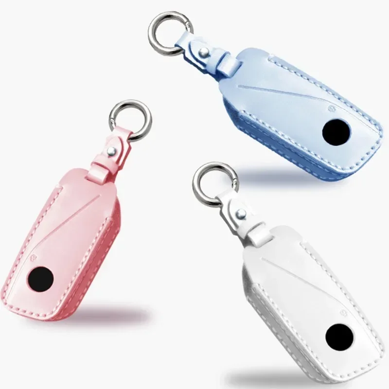 حافظة مفاتيح السيارة غطاء شل ل 2023 BMW I7 X7 735i 740i G07 LCI IX I20 X1 U11 7 Series G70 G09 XM U06 G81 اكسسوارات السيارات التصميم #4