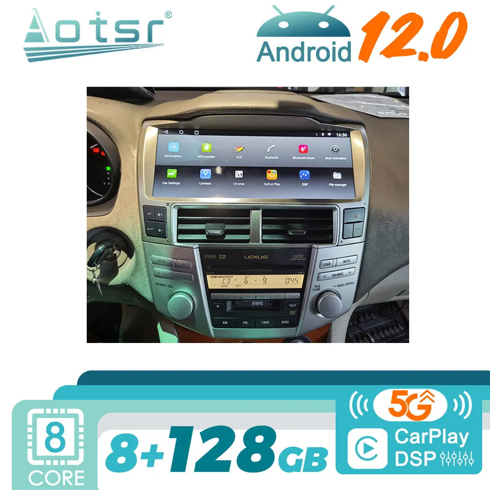 

For Lexus RX300 RX330 RX350 RX400 2004-2007 Android Car Radio Stereo Receiver 2Din Autoradio Multimedia Player GPS Navi Unit