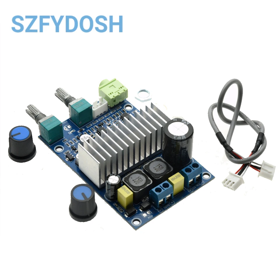 TPA3116D2 Mono Digital Amplifier Board 12-24V Subwoofer Audio Power Amp For Home Car Speakers DIY