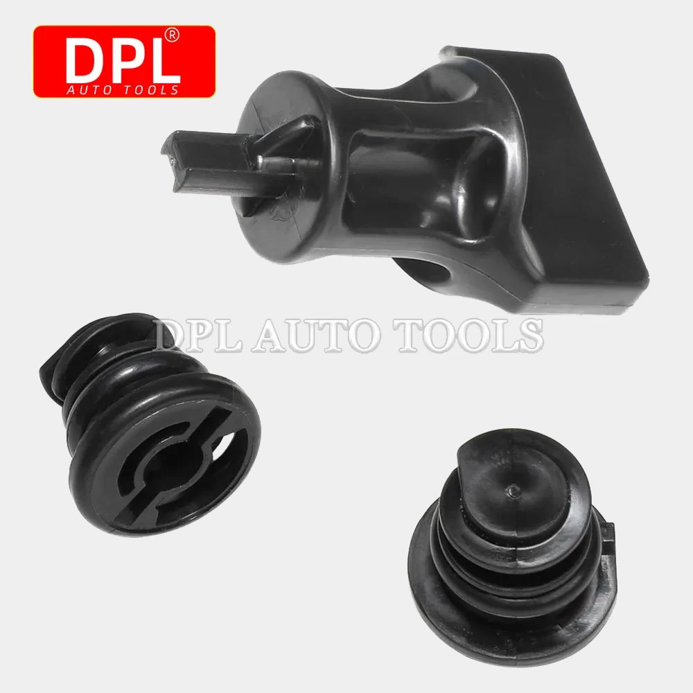 3 Packs 06L103801 Oil Drain Plugs with Oil Drain Plug Removal Tool for Volkswagen 1.8L 2.0L and Audi Golf Passat