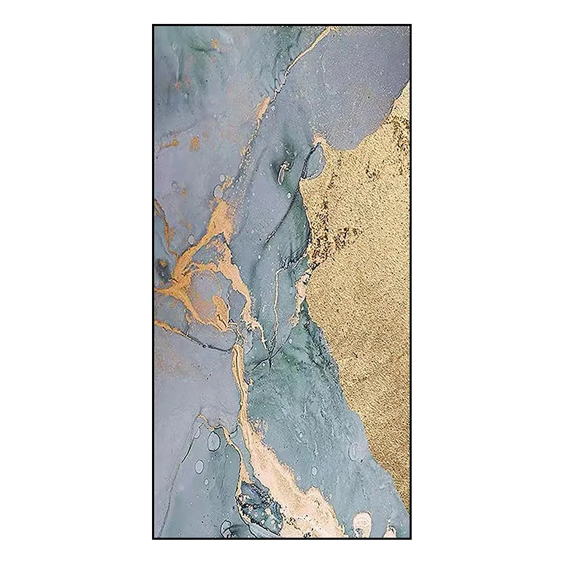 لوحة زيتية نقية مرسومة يدويًا لمدخل الضيوف وغرفة النوم وديكور بسيط وخفيف الوزن وخلفية المدخل الفاخرة #1