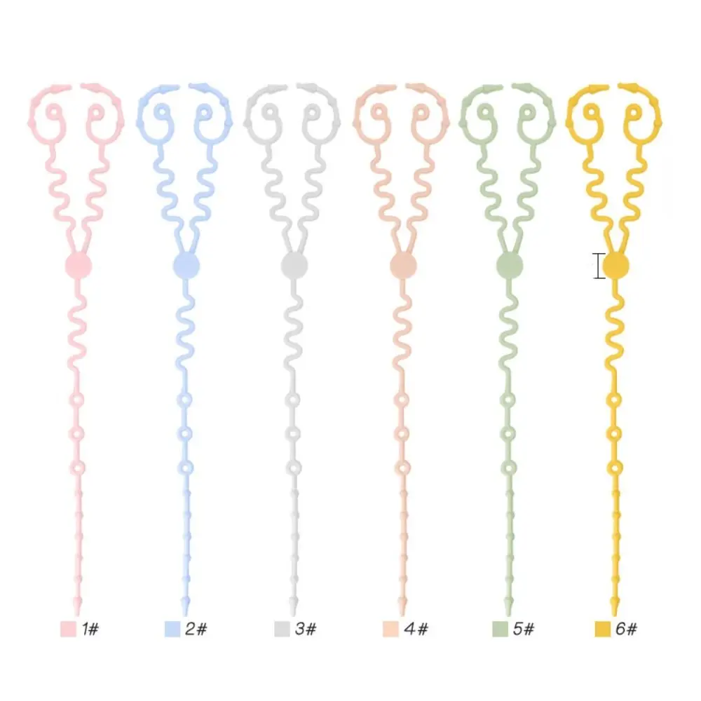 

Portable Silicon Nipple Anti-drop Chain Safety Double Head Pacifier Holder Clips Stroller Accessories Adjustable