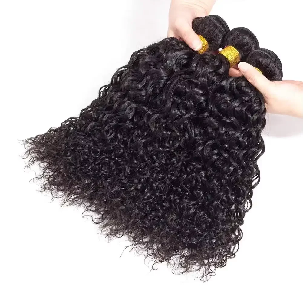 100% Unprocessed Brazilian Curly Virgin Hair Kinky Curly Human Hair Bundles Virgin Hair Human Hair Extension