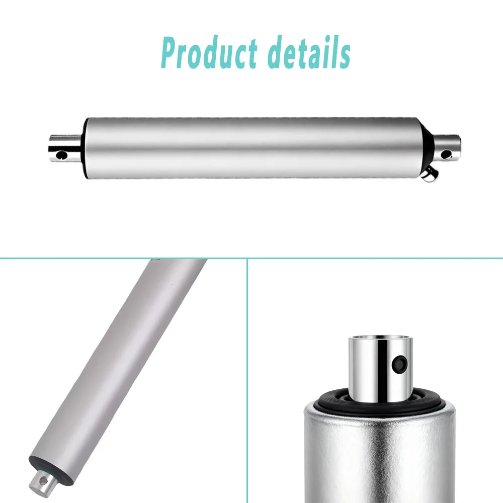 45 مللي متر القلم نوع الكهربائية دفع قضيب قضيب تليسكوبي DC12/24/36/48 فولت عالية التوجه 10-2000N 30/50/200/900 مللي متر السكتة الدماغية الخطي المحرك