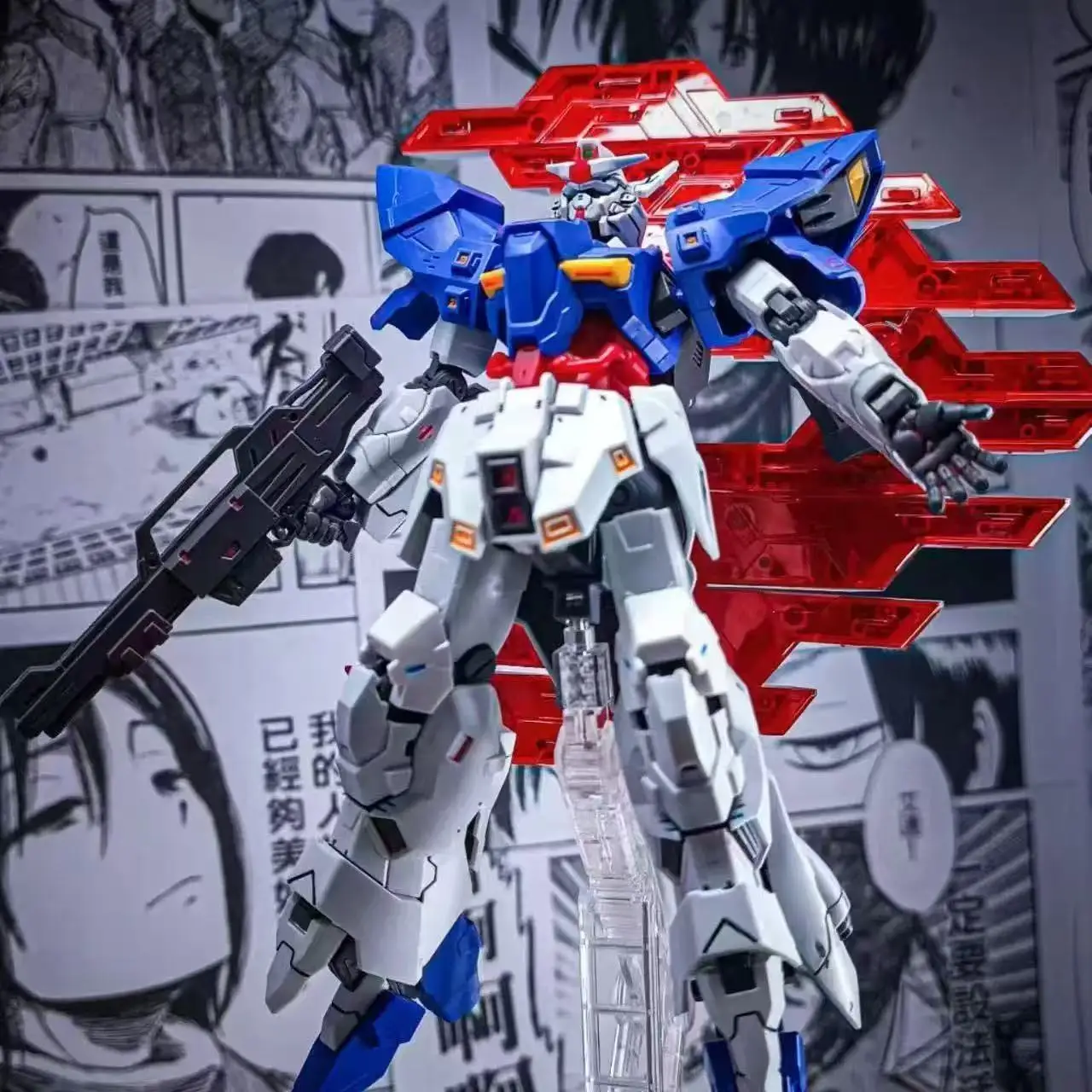 

STAR HG 1/144 Assembly Model Kit AMS-123X-X Moon Gundam Action Figure Robot Plastic Model Collection Hobby Toy Kids Gift