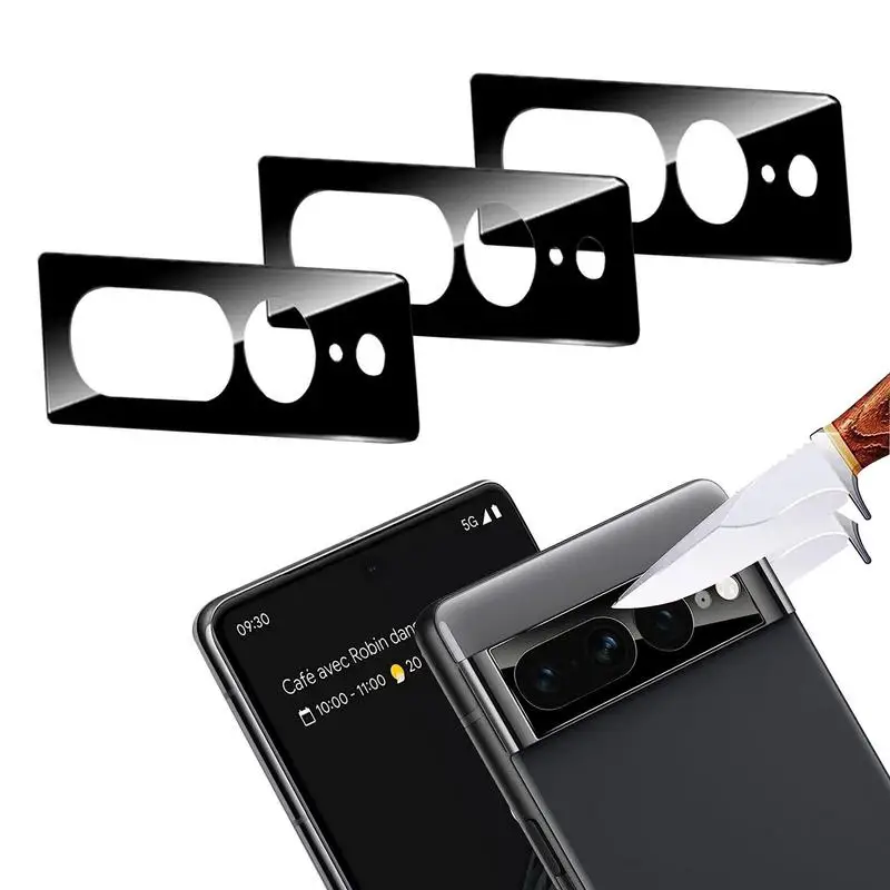 กล้องป้องกันลายนิ้วมือเลนส์กล้องถ่ายรูป3cps ป้องกันกล้องด้านหลังสำหรับ Google Pixel 7 Pixel 7 Pro