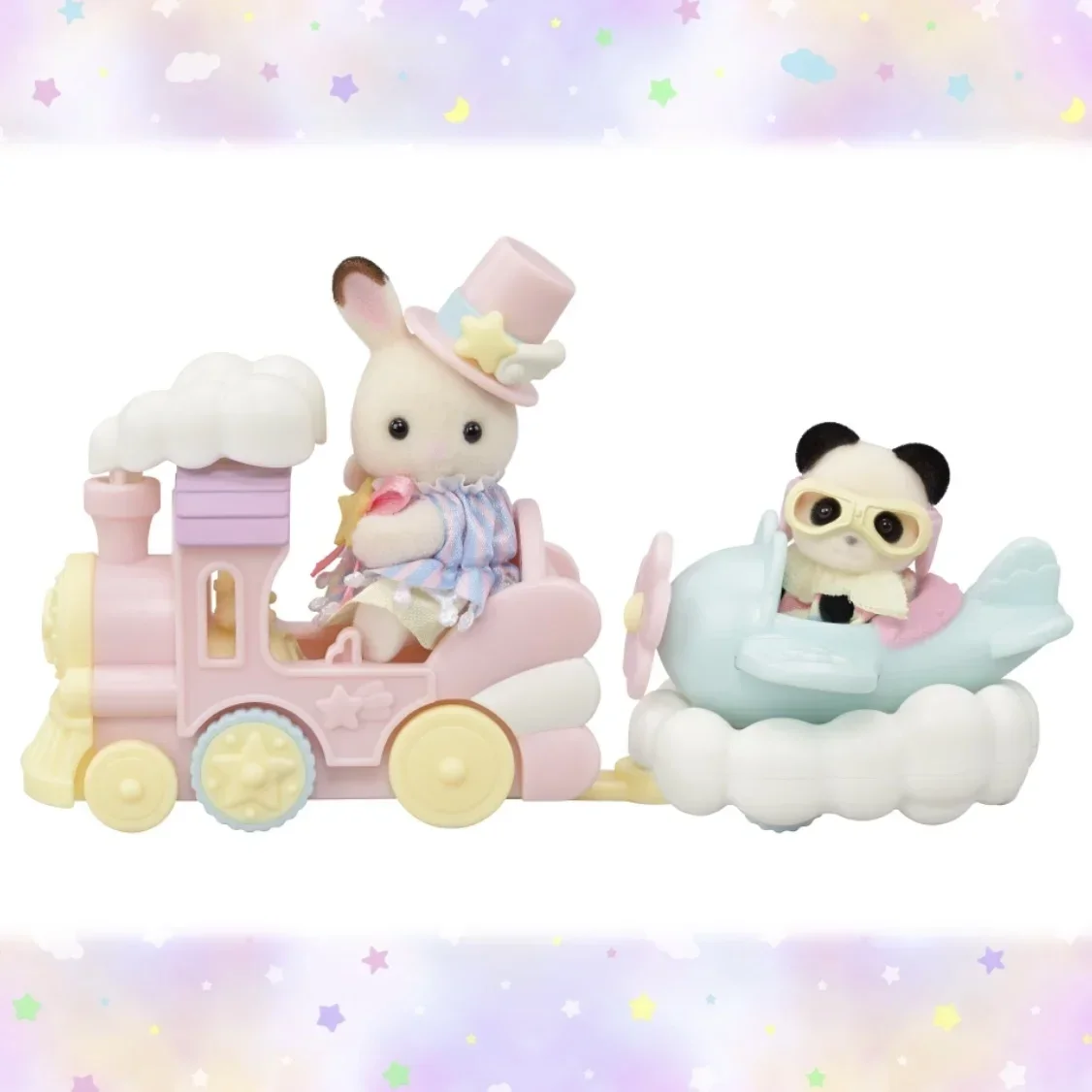 Original New Sylvanian Families Anime Figure Fantasy Ternurines Figures Cute Figure Ornament Baby Gril Birthday Gift For Kids