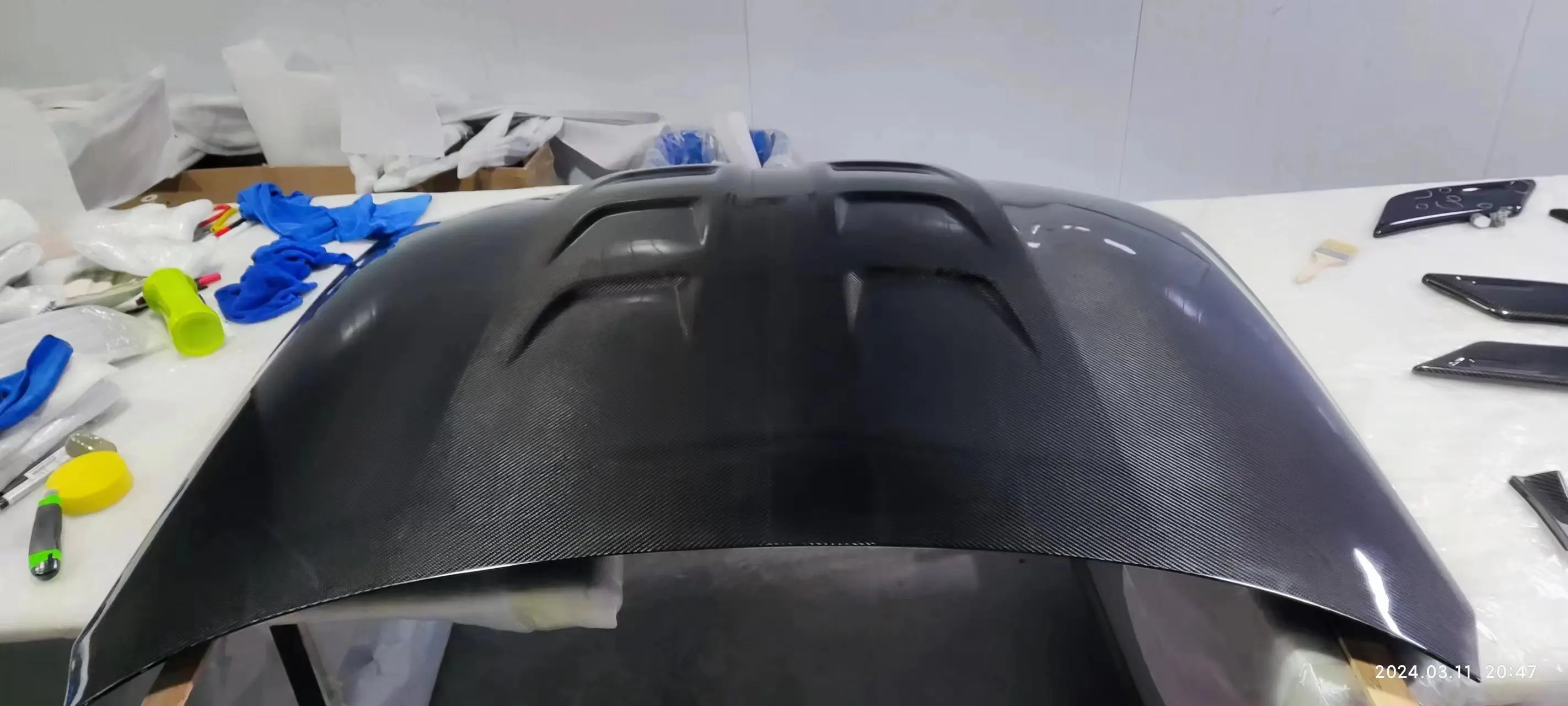 جديد G80 M3 M4 G82 G83 AC نمط بونيه ألياف الكربون الجافة طقم هيكل السيارة غطاء المحرك الغطاء الأمامي