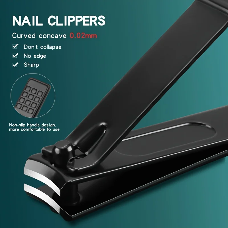 Kit de manicura de acero inoxidable, 7/10/16/18 Uds., juego de pedicura, tijeras, cortaúñas, Kit de herramientas de aseo con Estuche De Viaje