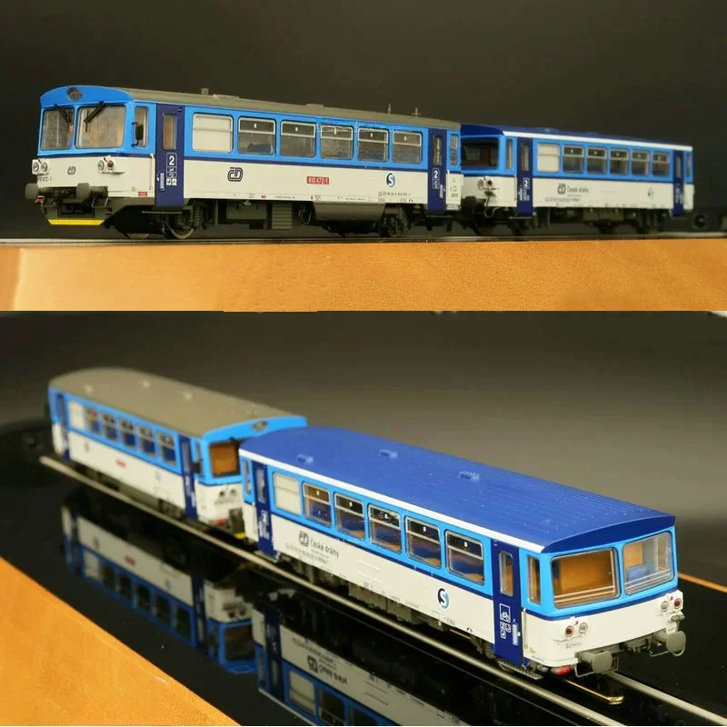 ROCO Train Model HO 1/87 70379 Czech Intercity Train 810 Digital Sound Effect Rail Car Toy with Light