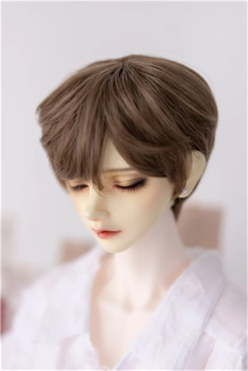 BJD/SD wig High Temperature silk wig Multi-colored short hair for 1/3,1/4,1/6,1/8 BJD doll accessories