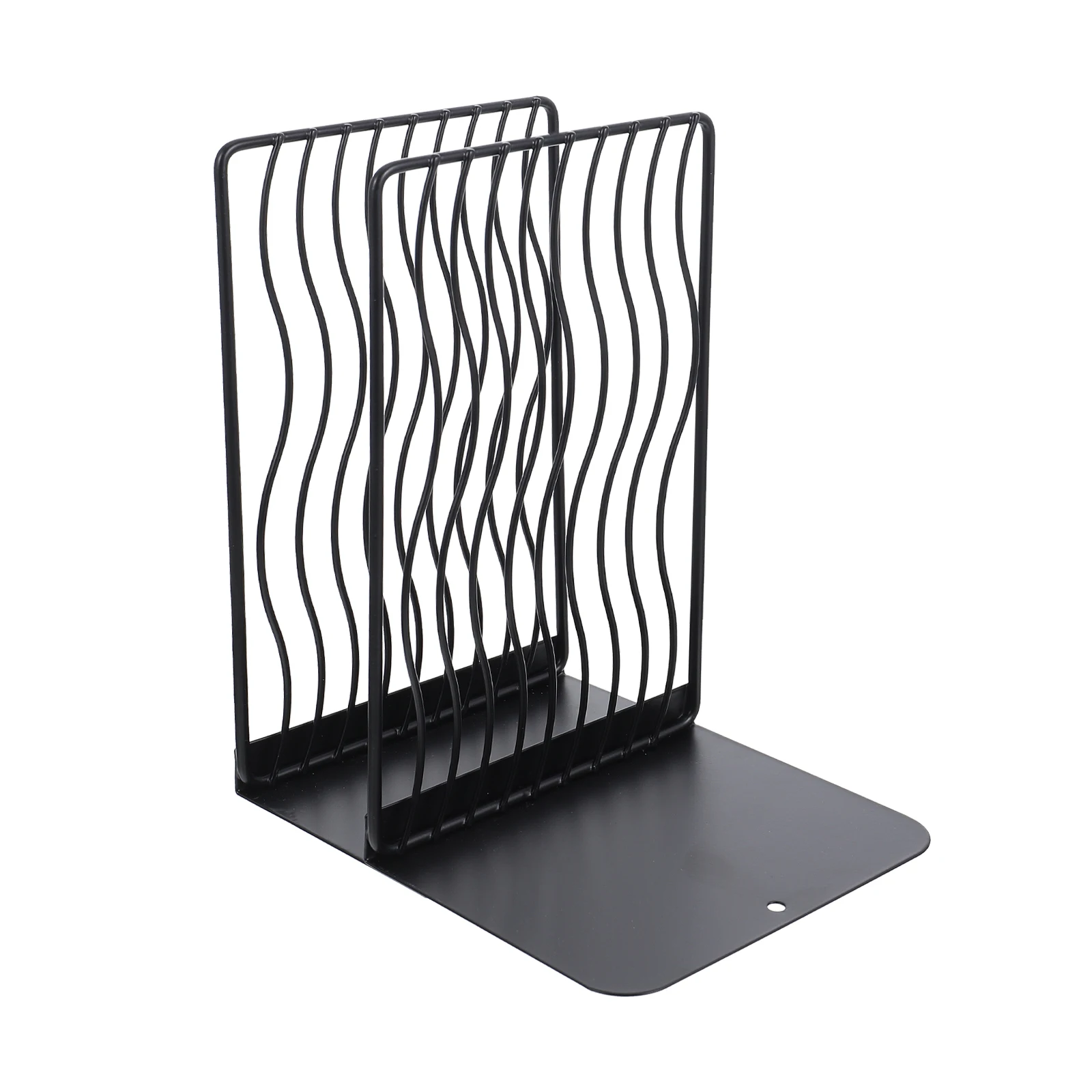 

2 Pcs Hollow Iron Book Desktop ganizer Prevent Tumble Keep Tidy Unique Design Christmas Shelf Bookshelf