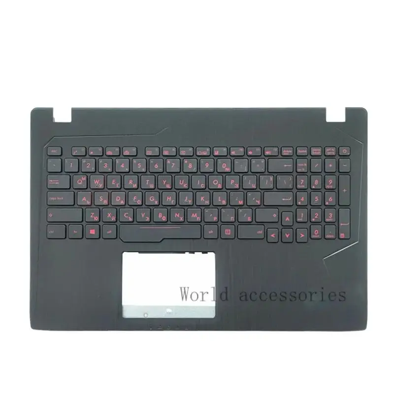 WYORESY RU Laptop Keyboard For Asus ROG Strix GL553 GL553V  ZX53 FX53V ZX53VM FZ50VD with palmrest upper cover RGB Backlit