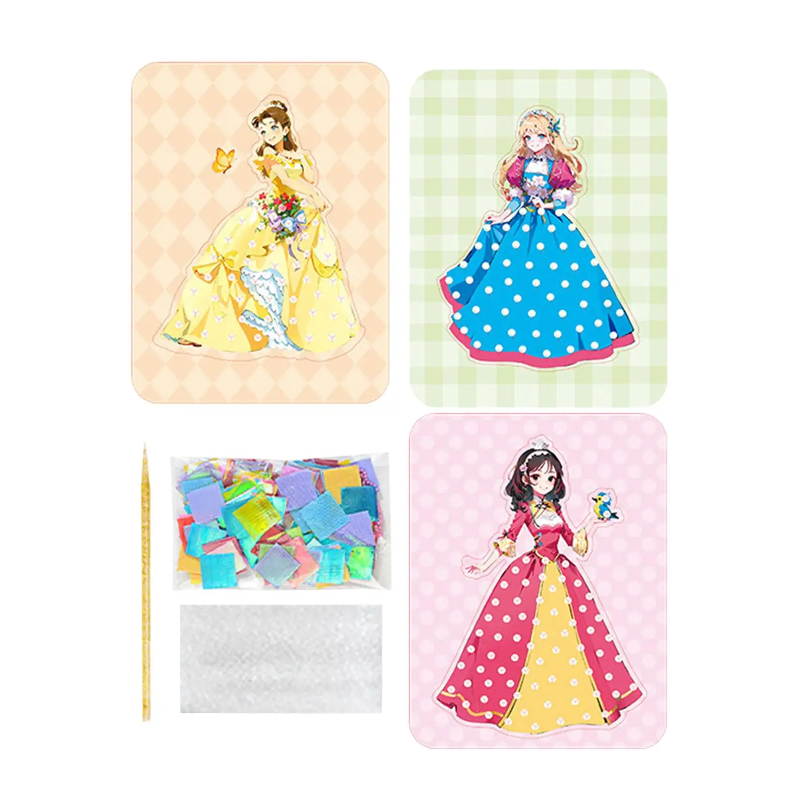 Princess Dress up Activity Book Preschool Learning Toys Arts Education Book for