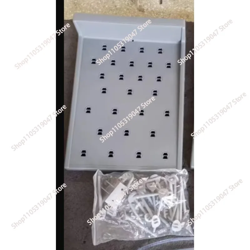 Laboratory drip rack PP single and double-sided adjustable beaker holder drain laboratory utensils cool dry rack high density