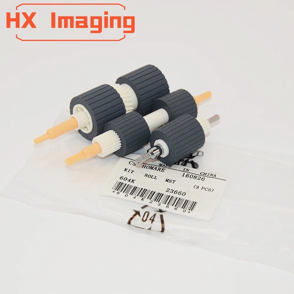 5SETS 604K23660 604K23290 Bypass Feed Roller Feed & Separation Roller Kit For Xerox 4110 4112 4127 C60 C70 550 700 V180 V80