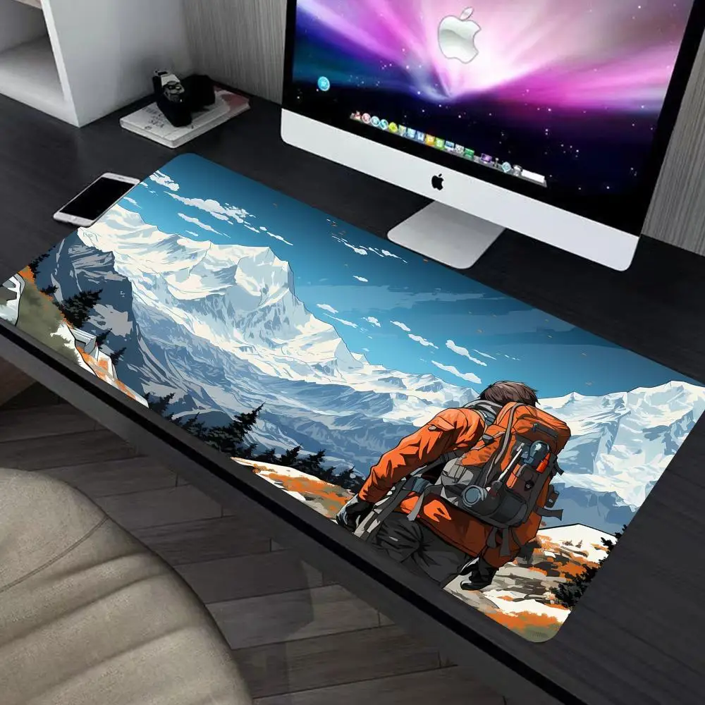 

Climber Mouse Pad large keyboard mouse desk pad non-slip rubber gaming mouse pad laptop mouse carpet