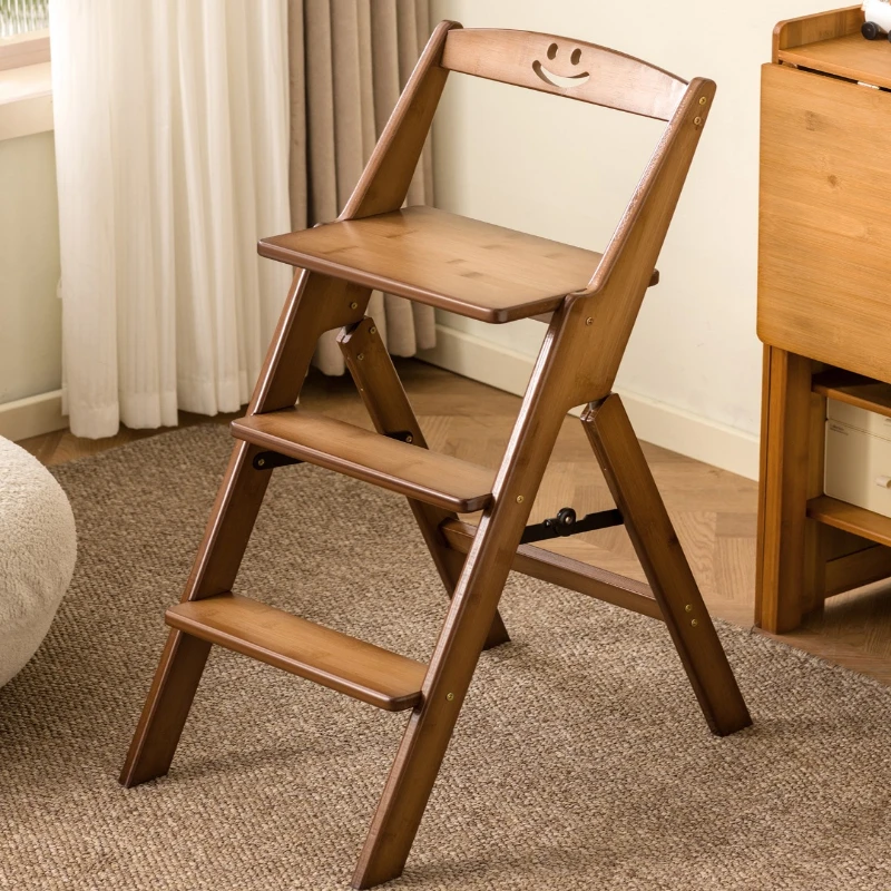 

Foldable multifunctional ladder stool household climbing dual-purpose kitchen Folding ladder thickened leiter klappbar furniture