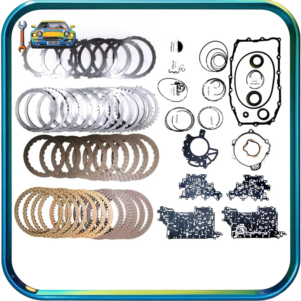 8L90 8L90E Transmission Master Rebuild Kit With Clutches Gaskets Steels Seals For Chevrolet Corvette Silverado Sierra Cadillac