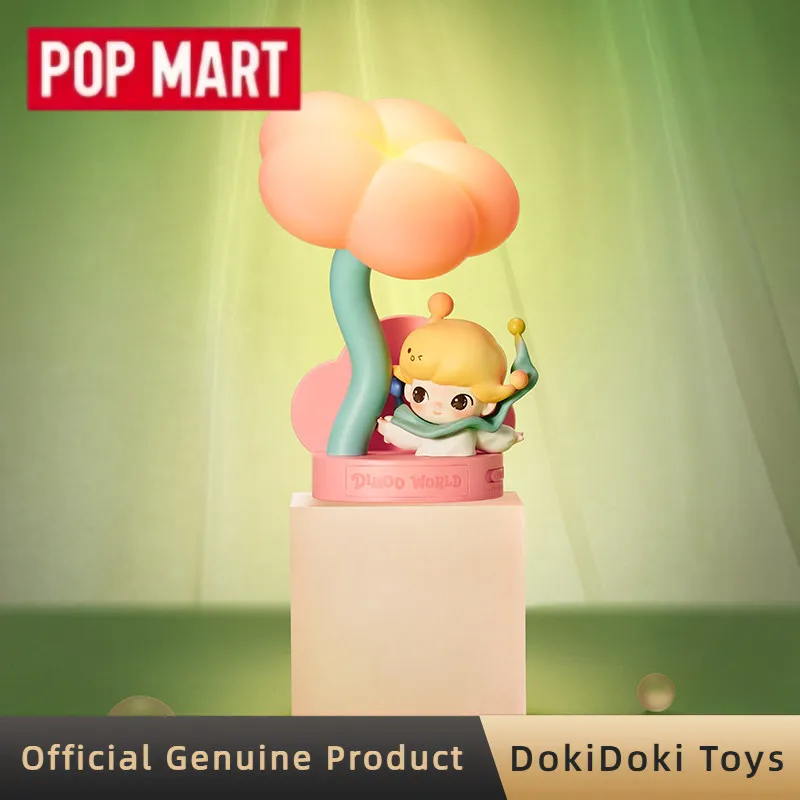 

POPMART Dimoo Moments In Bloom Series Sensor-Activa Night Light Blind Box Flower Shaped Figure Desktop Decor Toys Doll Gift