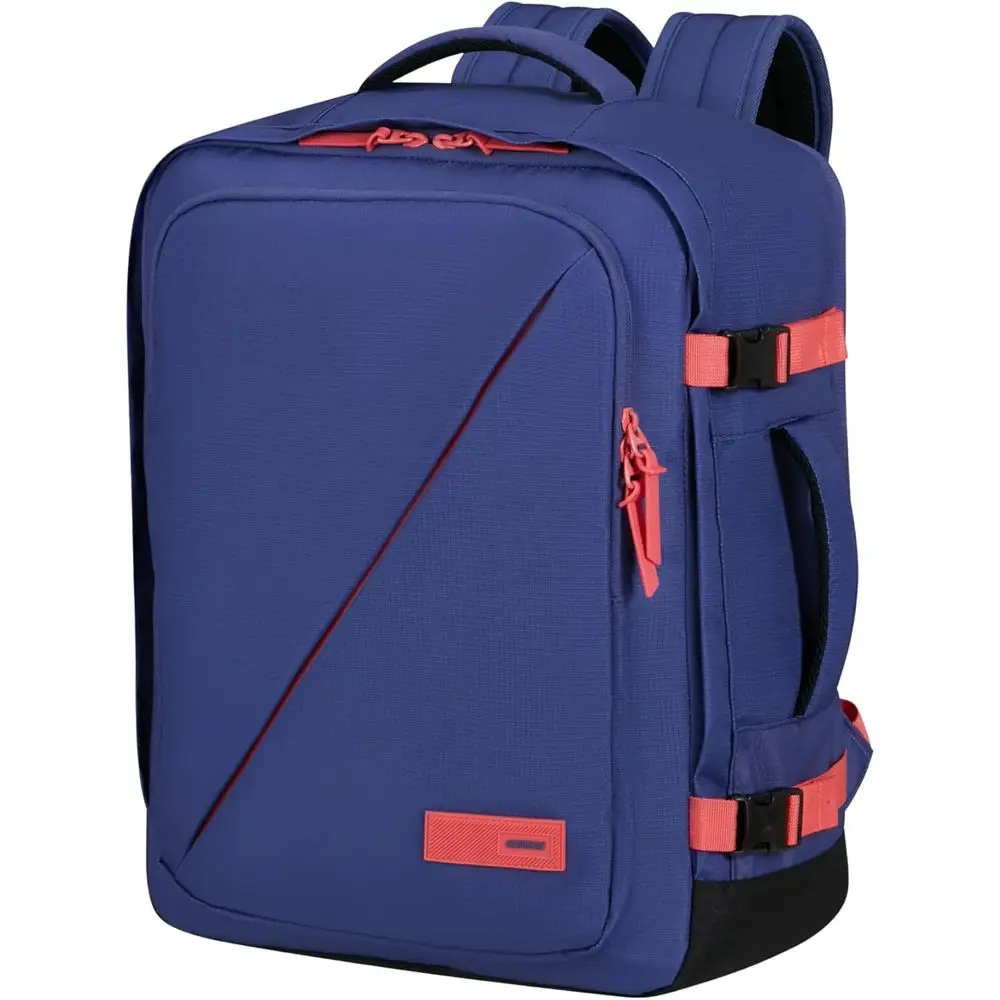 

Compact Pink Hardshell Underseat Carry-On Suitcase, 45 x 36 x 20 cm